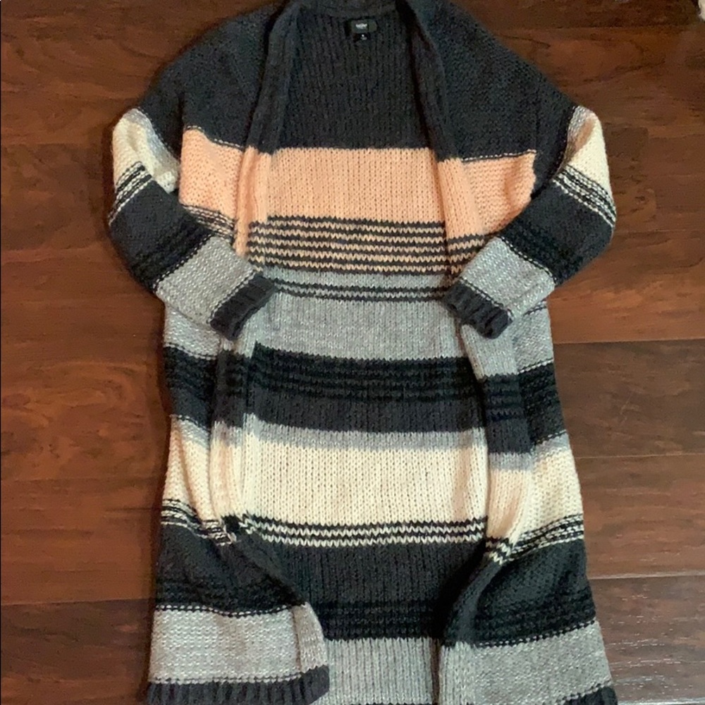 Cozy multi color cardigan